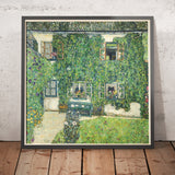 Forester's House in Weissenbach II (Garden) by Gustav Klimt, 1914
