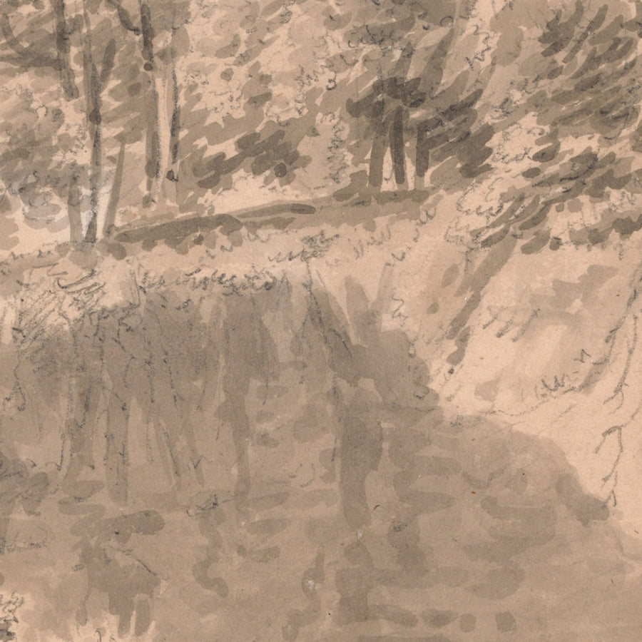 Uomo con Cavallo e Carro che Entra in una Cava di Turner, 1797 