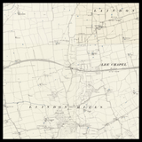Mappa antica personalizzata di Thundersley e South Benfleet 