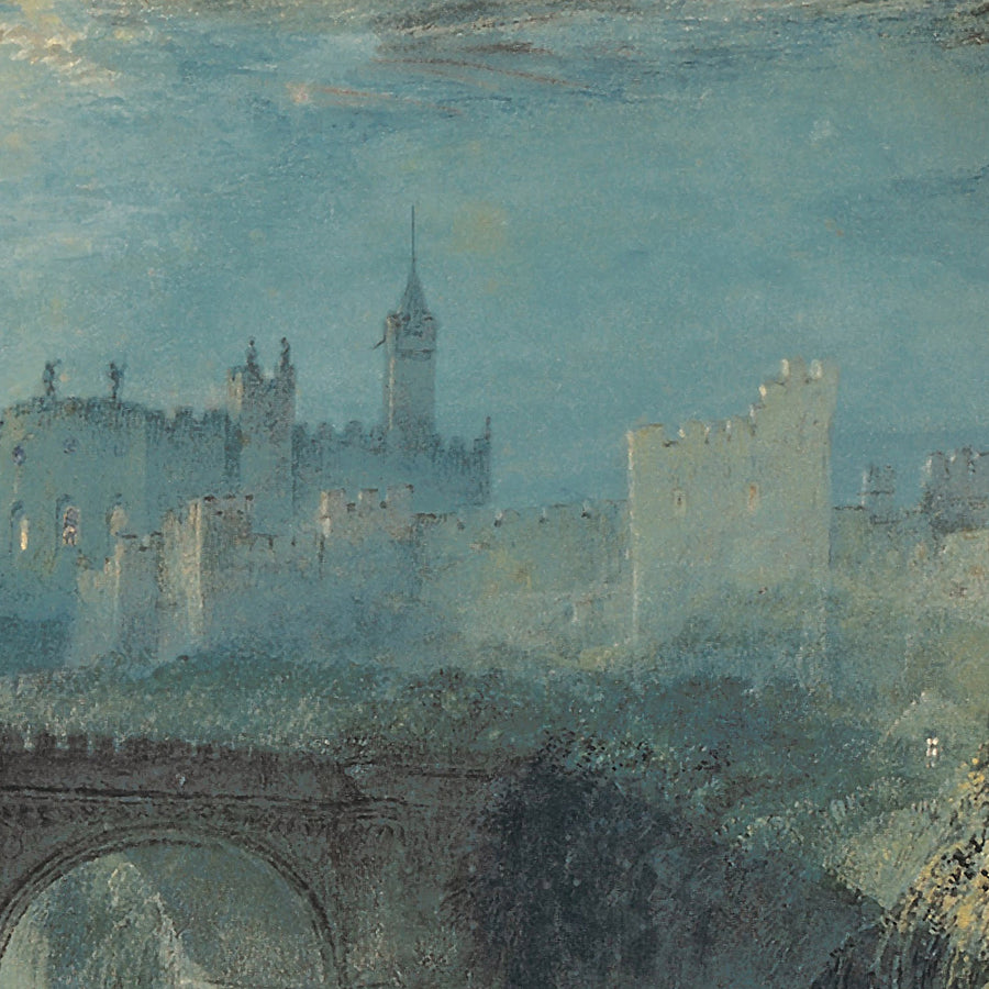 Castillo de Alnwick por Turner, 1829 