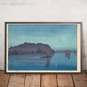 A framed image of 