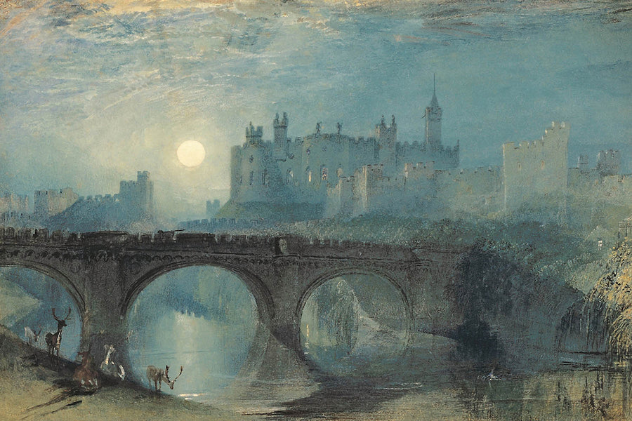 Castillo de Alnwick por Turner, 1829 