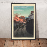 Wadahama dans la préfecture de Kagawa par Hasui Kawase 1935 