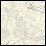 Mappa Antica Personalizzata di Sittingbourne 