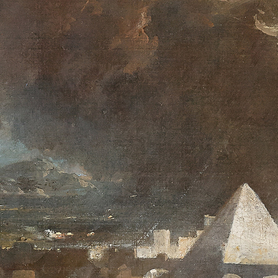 La Quinta Plaga de Egipto por Turner, 1800 