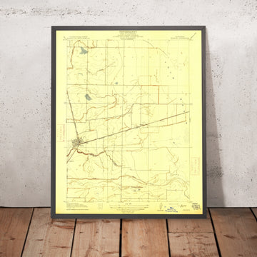 Old Map of Davis, California by USGS, 1915 – Yolo County & Putah Creek