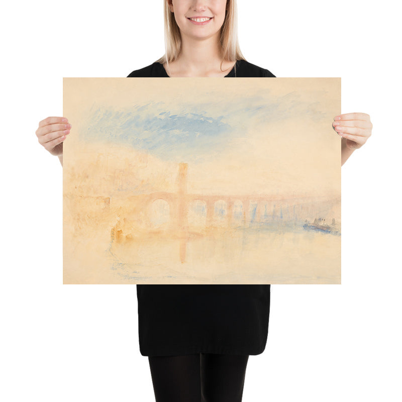 Il Ponte Mosella, Coblenza di Turner, 1842 