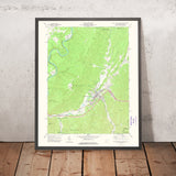 Old Map of White Sulphur Springs, West Virginia, 1972 by USGS – Greenbrier River, Lewisburg & Ronceverte