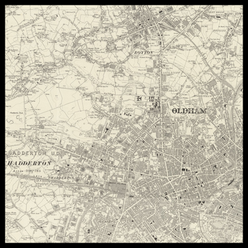 An old Ordnance Survey map of Middleton