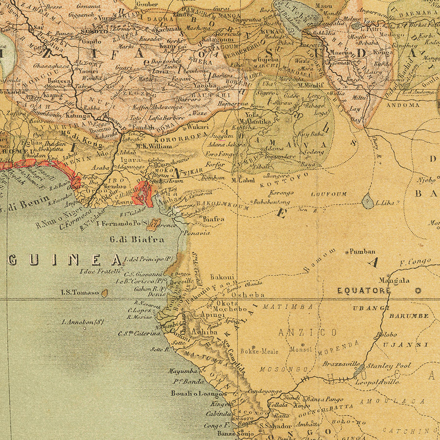 Grande Mappa Antica dell&