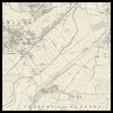 Personalised Old Map of Beeston