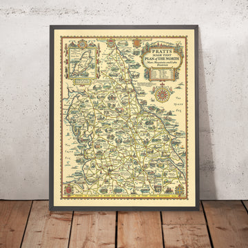 La mappa del nord dell&