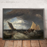 The Junction of the Thames and the Medway by Turner, 1807