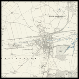 Mappa antica personalizzata di Basingstoke 
