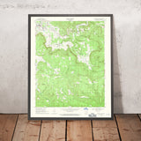 Old Map of Mountain View, Arkansas by USGS, 1969 – Ozark National Forest, White River & Blanchard Springs