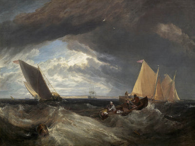 The Junction of the Thames and the Medway by Turner, 1807