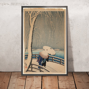A framed image of 