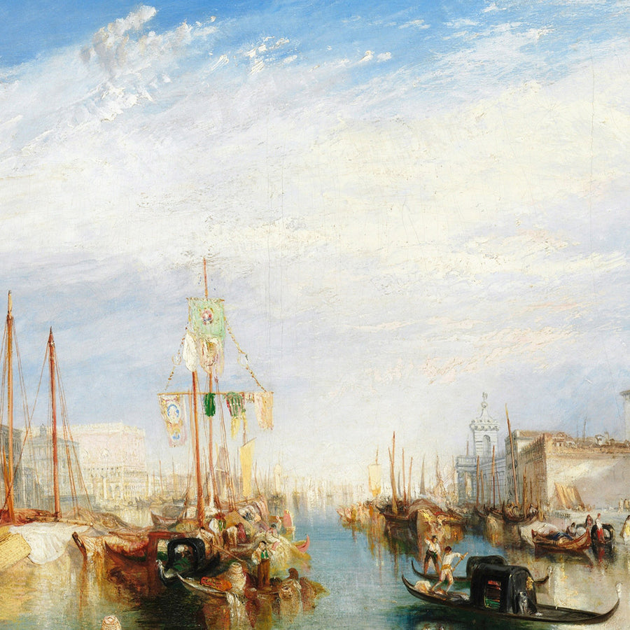 Venice, from the Porch of Madonna della Salute by Turner, 1835