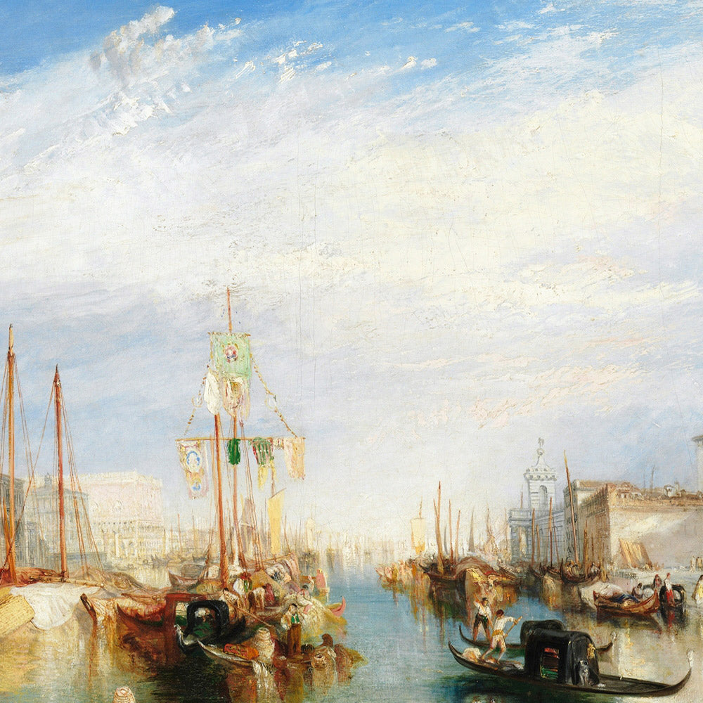 Venice, from the Porch of Madonna della Salute by Turner, 1835