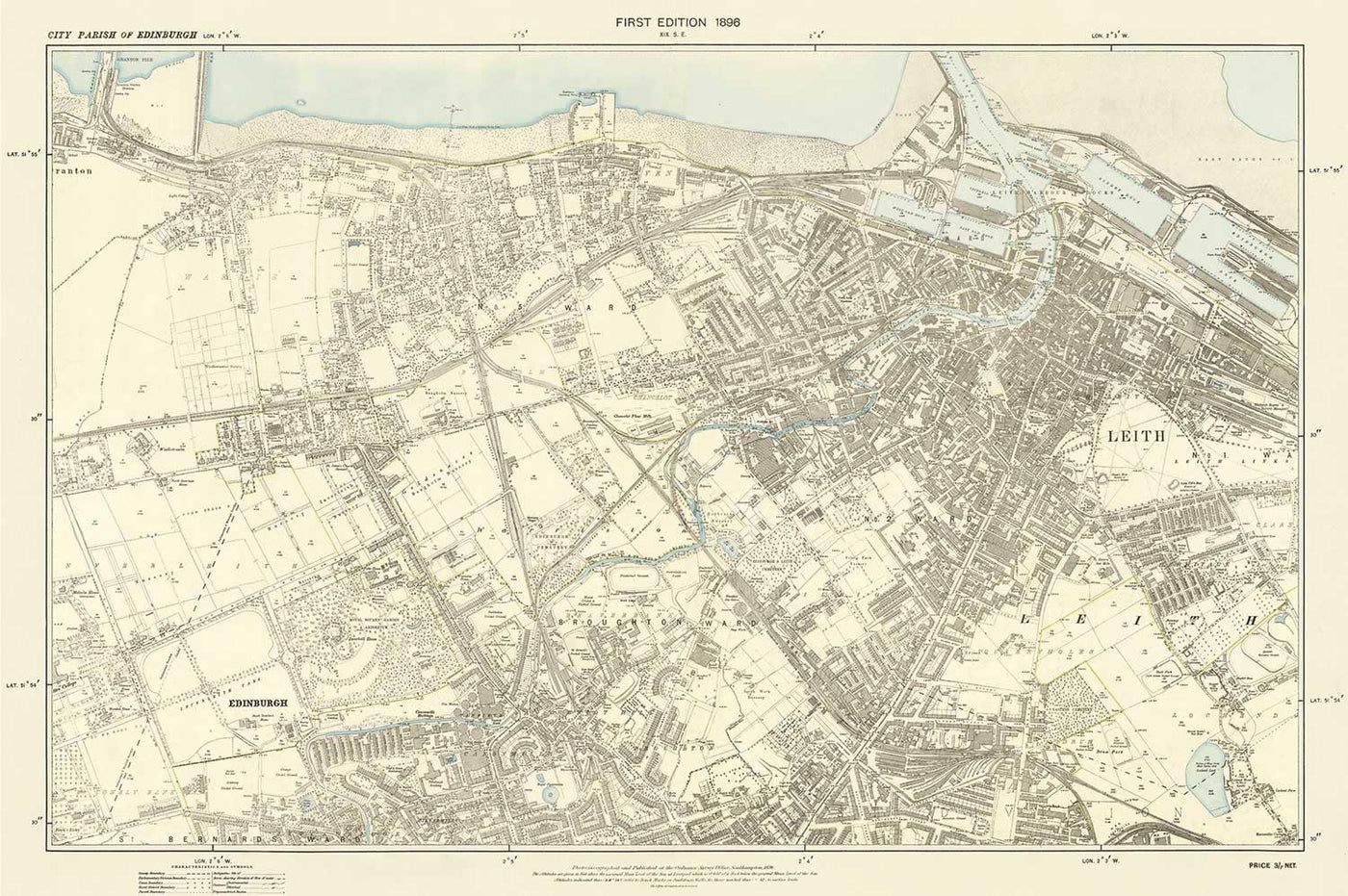 Personalised Old Map of Coventry