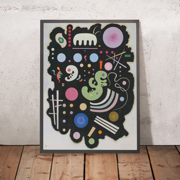 A framed image of 