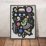 Noir bigarré by Wassily Kandinsky, 1935