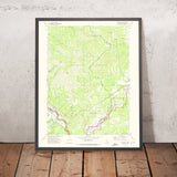 Old Map of Graeagle, California by USGS, 1972 – Blairsden & Plumas National Forest