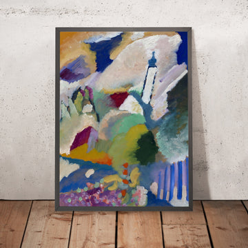 A framed image of 