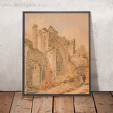 Saint Albans Abbey, Hertfordshire by Turner, 1789