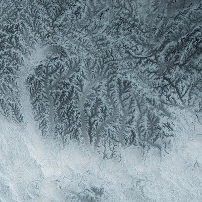 Alabama Topographic 3D Relief Map