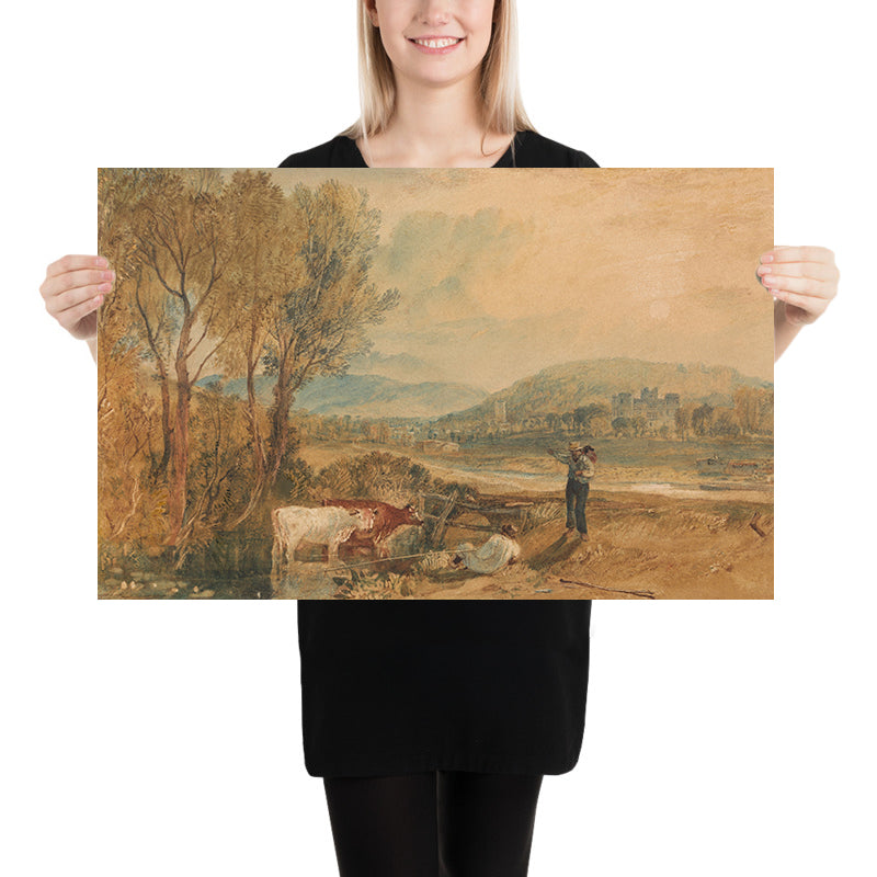 Lulworth Castle, Dorset by Turner, 1820