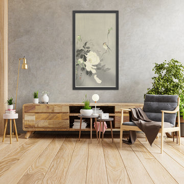 A framed image of 