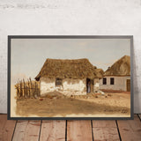 Colombia, Barranquilla, Two Houses by Frederic Edwin Church, 1853