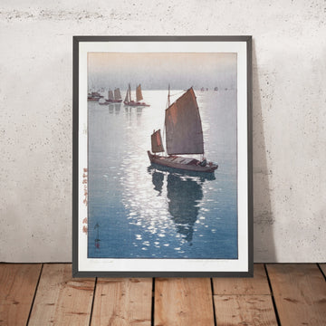 A framed image of 