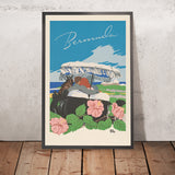 Bermuda Travel Poster: Bermuda by Adolph Treidler, 1940