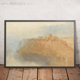 The Fortress Of Ehrenbreitstein From Across The Rhine by Turner, 1817