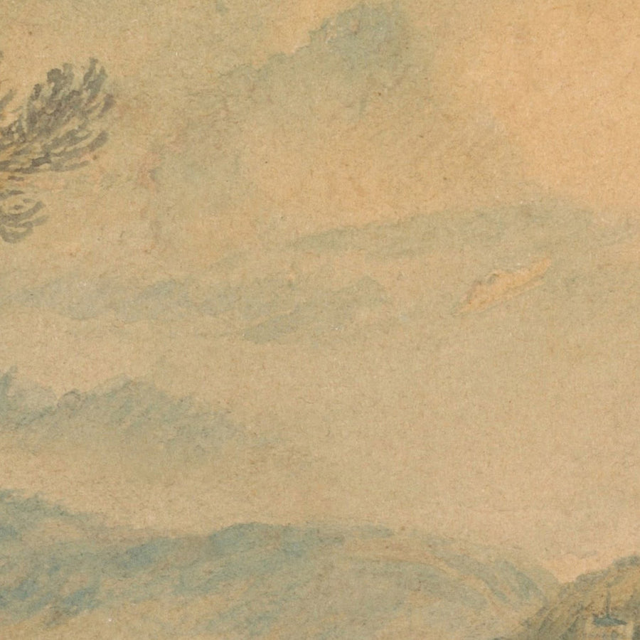 Lulworth Castle, Dorset by Turner, 1820