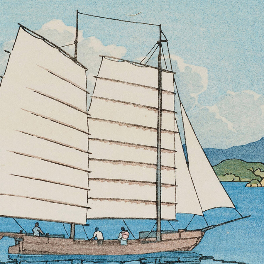 Inland Sea by Hasui Kawase, 1952