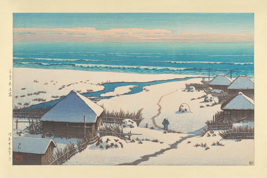 Onjuku, Prefectura de Chiba por Hasui Kawase, 1935 