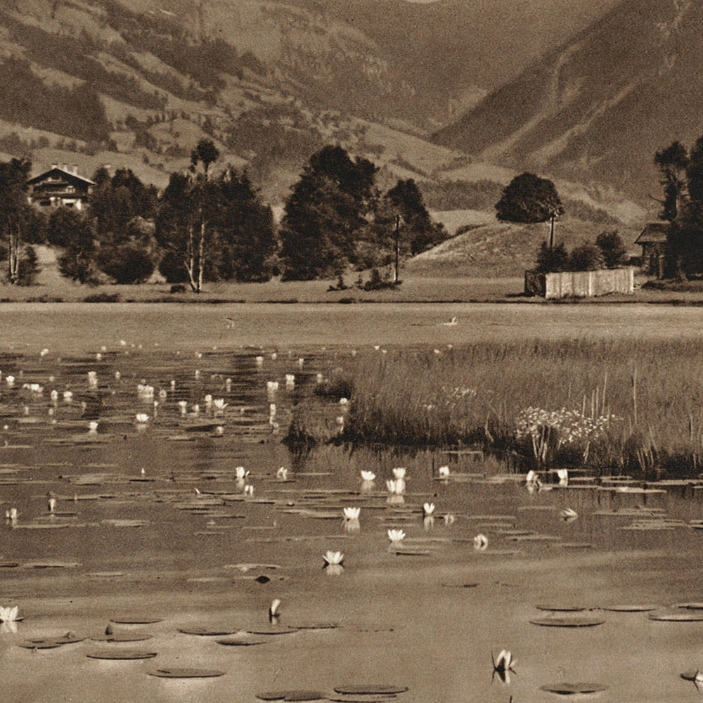 Kitzbühel Travel Poster: Schwarzsee, Tyrol by Georg Schedele