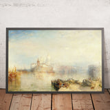 The Dogana and Santa Maria della Salute by Turner, 1843
