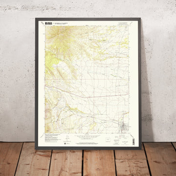 Old Map of La Veta, Colorado by USGS, 1963 – Spanish Peaks & Cuchara Pass