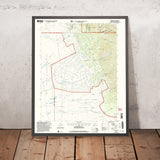 Map of Crestone, Colorado by USGS, 2001 – Great Sand Dunes National Park & Sangre de Cristo Mountains