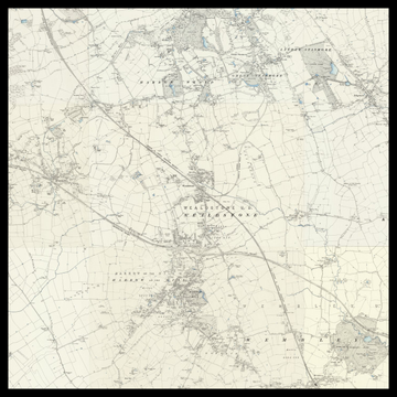 An old Ordnance Survey map of Borough of Harrow
