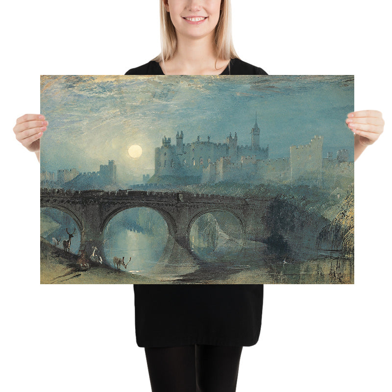 Castillo de Alnwick por Turner, 1829 