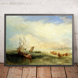 Pêche à la ligne, près de Hastings par Turner, 1835 