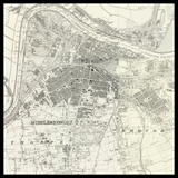 Personalised Old Map of Middlesbrough