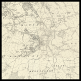 Personalised Old Map of Oldbury