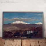 Mount Chimborazo Shown From Riobamba, Ecuador by Frederic Edwin Church, 1857