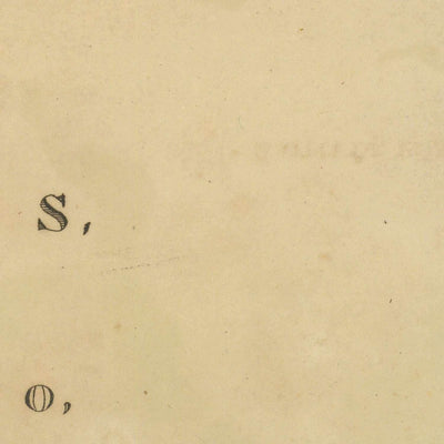 Mapa antiguo de Barbados de Mayo, 1810: Bridgetown, Speightstown, parroquias, fuertes, rosa de los vientos